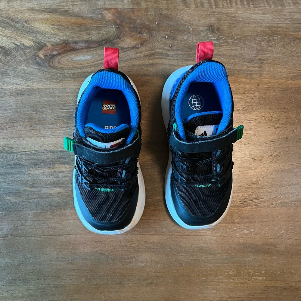 Adidas Lego Racer T21 Shoes - Toddler 6.5K Shoes - EUC - Picture 3 of 5